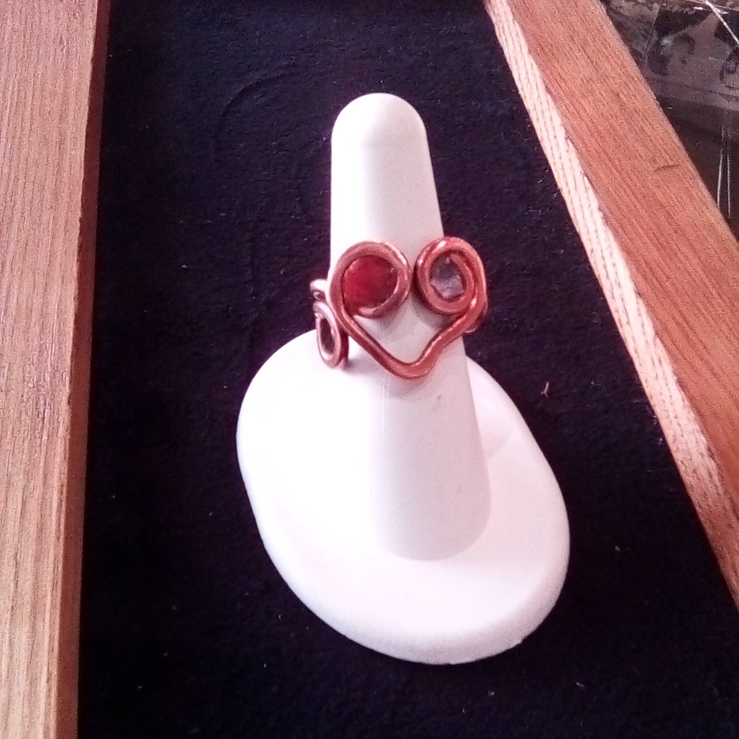Copper Heart Ring
