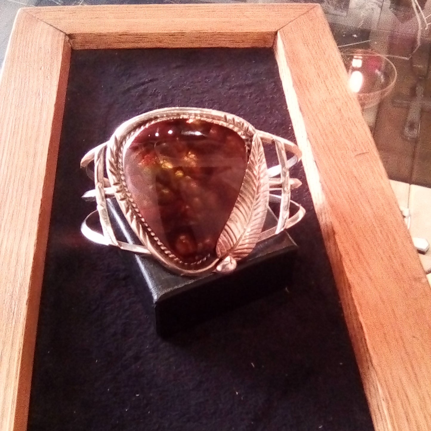 Fire Agate Bracelet