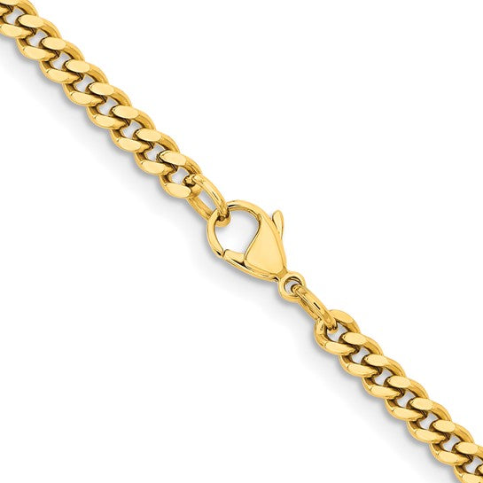 Stainless Steel Polished Curb Chain